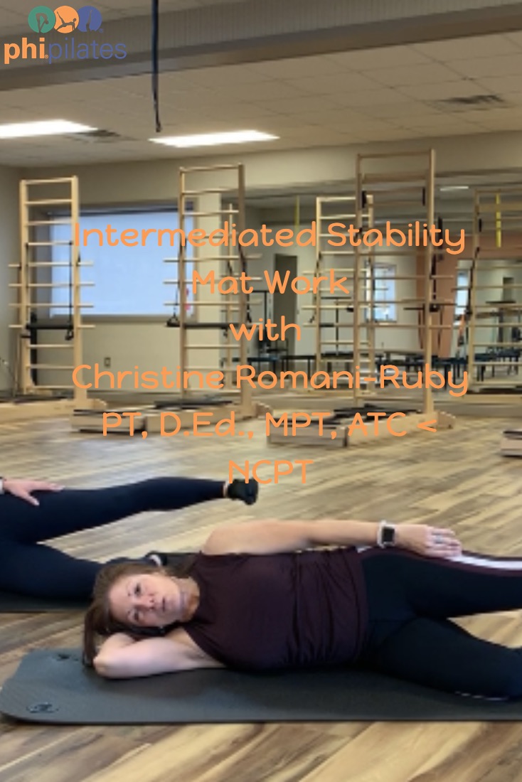 YUR BACK Stability Intermediate Mat with Christine Romani-Ruby PT