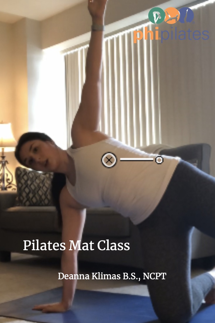 Intermediate Pilates Mat Class with Deanna Klimas NCPT